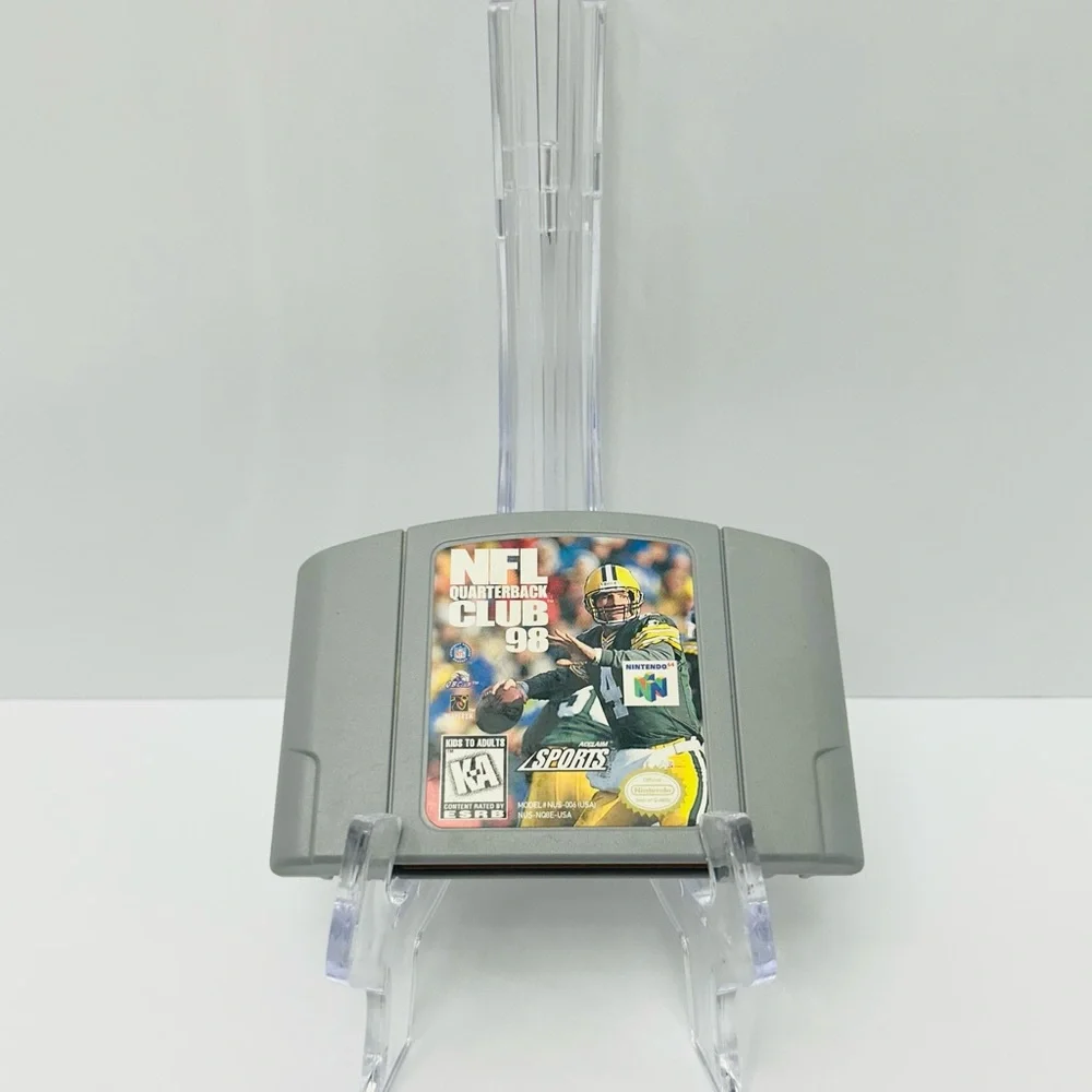 Nintendo 64 (N64) Bundle W/ Controller, ExPack, & Three Games - Jungle Green